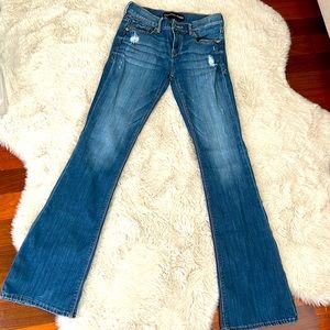 Express jeans Mid rise flare bottom